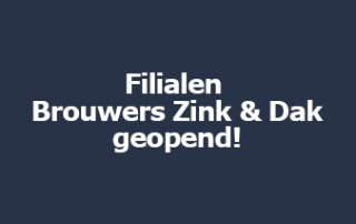 Brouwers Zink en dak geopend